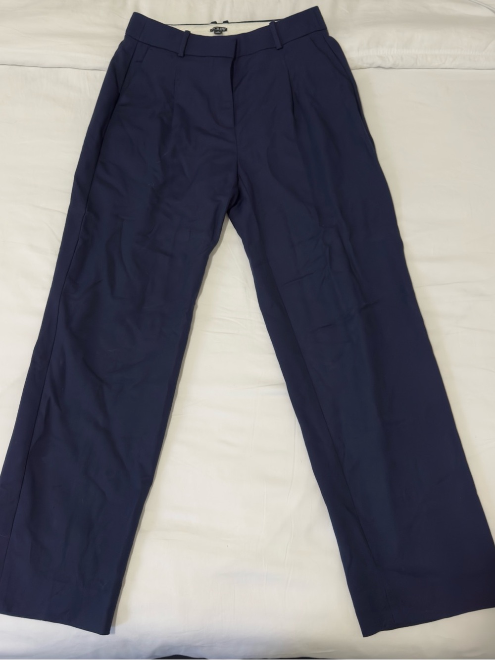 J crew navy trouser pants